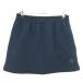 [ прекрасный товар ] Marie Claire sport юбка темно-синий неровность ткань талия резина кромка Logo женский L Golf одежда marie claire