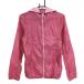 [ прекрасный товар ] Callaway Zip Parker розовый × белый точка рисунок земля узор капот внутри сторона окантовка тонкий женский M Golf одежда Callaway