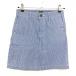 [ очень красивый товар ] Edwin юбка голубой × белый маленький полоса Premiere женский 5 Golf одежда EDWIN GOLF