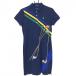  Ralph Lauren короткий рукав One-piece темно-синий × зеленый Golf Club женский S 160/84A Golf одежда Ralph Lauren