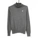 [ очень красивый товар ] Jack ba колено ta-toru шея свитер серый кашемир . вязаный с высоким воротником женский 1(M) Golf одежда Jack Bunny