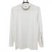 [ прекрасный товар ] Callaway длинный рукав с высоким воротником рубашка белый Logo чёрный стрейч внутренний мужской L Golf одежда Callaway