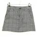 [ прекрасный товар ] Edwin Golf юбка серый серия × чёрный × белый Glenn проверка задний маленький тысяч птица .. женский M Golf одежда EDWIN GOLF