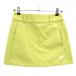  New balance Golf юбка желтый обратная сторона ворсистый женский 0(S) Golf одежда New Balance