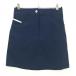 [ очень красивый товар ] Marie Claire sport юбка темно-синий одноцветный стрейч талия часть резина женский M Golf одежда marie claire