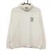 [ прекрасный товар ]la вентилятор dos well ta-toru шея футболка слоновая кость флис земля Logo .... мужской XL Golf одежда rough&swell