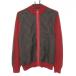 [ прекрасный товар ] Lanvin sport необычность материалы жакет Brown × красный рукав вязаный тонкий женский 40(L) Golf одежда LANVIN SPORT