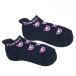 [ не использовался товар ] Samantha Thavasa носки темно-синий × розовый Bear рисунок женский 22-24cm Golf одежда Samantha Thavasa