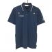  Le Coq Golf рубашка-поло с коротким рукавом темно-синий Logo белый мужской LL Golf одежда le coq sportif