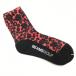 [ новый товар ] Beams Golf носки розовый × чёрный цветочный принт женский Golf одежда BEAMS GOLF