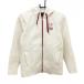 zo-i вязаный Zip Parker слоновая кость Logo принт жакет женский 38(M) Golf одежда ZOY