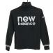  New balance Golf ta-toru шея свитер чёрный × белый вязаный большой Logo женский 0(S) Golf одежда New Balance
