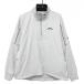  Callaway 2WAY блузон светло-серый Logo чёрный половина Zip подкладка сетка рукав съемный мужской M Golf одежда Callaway