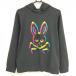 [ очень красивый товар ] носорог koba колено Parker серый × многоцветный Skull кролик шея draw код мужской L Golf одежда Psycho Bunny