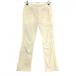  Pearly Gates брюки бежевый талия резина боковой линия женский 0(S) Golf одежда PEARLY GATES