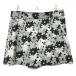 [ прекрасный товар ] Marie Claire sport юбка-брюки юбка чёрный × серый цветочный принт стрейч женский LL Golf одежда marie claire
