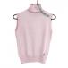[ очень красивый товар ]23 район спорт свитер без рукавов дымчатый розовый шерсть 100%ta-toru шея женский I(M) Golf одежда 23 район 
