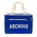 aruchibio Cart сумка голубой × белый внутри вне боковой карман Golf archivio