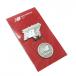[ новый товар ] New balance Golf магнит тип значок серебряный × белый Logo Golf New Balance