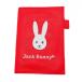  Jack ba колено оценка футляр для карточек красный × белый кролик зеркало имеется Golf Jack Bunny
