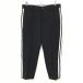 [ очень красивый товар ] Adidas 7 минут длина брюки чёрный × белый боковой 3 линия стрейч мужской 79(M) Golf одежда adidas