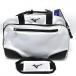 [ новый товар ] Mizuno 2WAY сумка "Boston bag" белый × чёрный плечо с ремешком Logo принт Golf MIZUNO