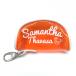 [ прекрасный товар ] Samantha Thavasa мяч кейс orange × белый прозрачный Logo Golf Samantha Thavasa