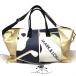 [ очень красивый товар ] Mark and rona2WAY сумка "Boston bag" темно-синий × Gold Skull ray Metallic Boston Bag Golf 2024 год модели MARK&LONA