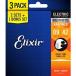 Elixir（エリクサー）エレキギター弦 16540 NANO WEB SUPER LIGHT (12002) 09-42 x2 セット +ボーナス 1セット 正規品  メール便送料無料 代引き不可