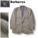  Burberry Burberrys 2B одиночный tailored jacket боковой Benz необшитый на спине AB3 Glenn полоса серый джентльмен мужской 