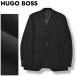  Hugo Boss HUGO BOSS тень полоса одиночный 2B tailored jacket костюм жакет через год pi-k гонг peru52 черный мужской 