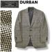  Durban DURBANnikeNIKKE Zeal тысяч птица .. рисунок одиночный 2B tailored jacket блейзер осень-зима бизнес AB4 белый x черный мужской 