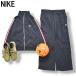  Nike NIKEto Lux -tsu джерси выставить верх и низ жакет x брюки боковой линия sushu Logo L серый темно-синий спорт одежда женский!
