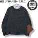  Helly Hansen HELLY HANSEN RMC COLD WEATHER BLOUSON стеганое полотно с хлопком жакет L темно-синий одноцветный мужской 