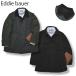  Eddie Bauer Eddie bauer 2WAY двусторонний вельвет переключатель стеганная куртка пальто L чёрный | пепел традиции бизнес casual мужской мужчина 
