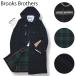 70s Британия производства Brooks Brothers шерсть полупальто "даффл коут" S темно-синий 