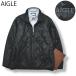  Aigle с хлопком стеганная куртка L черный 