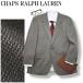  chaps Ralph Lauren CHAPS RALPH LAUREN шерсть одиночный 2B tailored jacket блейзер осень-зима бизнес casual A5 серый бежевый мужской 