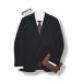  Paul Smith London Paul Smith LONDON тень полоса рисунок одиночный 2B tailored jacket блейзер костюм жакет S темно-синий мужской 
