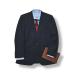  Италия производства ткань Balenciaga BALENCIAGA MARIO CAPRA в клетку одиночный 2B tailored jacket блейзер через год A4 темно-синий мужской 