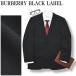 Burberry Black Label BURBERRY BLACK LABEL тень noba проверка одиночный 2B tailored jacket блейзер через год 36 черный мужской 