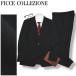  Fitch .koretsio-neFICCE COLLEZIONE кабель полоса рисунок одиночный 2B черный костюм выставить верх и низ через год формальный .. оборудование бизнес 48 мужской 
