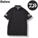  Daiwa Daiwa короткий рукав рыбалка сетка рубашка-поло Logo принт XL черный Town Youth отдых casual одежда рыбалка море .. мужской 