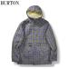  Barton BURTON dry ride DRYRIDE твид style сноуборд жакет одежда winter спорт M в клетку мужской 