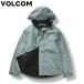  Volcom VOLCOMf-teto сноуборд жакет Parker Zip выше с хлопком BOLT INSULATED JACKET EQS FIT S пепел зеленый женский!