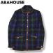  Abahouse ABAHOUSE шерсть стеганная куртка с хлопком 3 в клетку темно-синий x зеленый черный часы мужской 