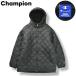  Champion Championf-teto стеганная куртка Wind брейкер с хлопком 4L серый одежда Roo z большой Silhouette мужской 