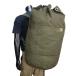  Германия армия сброшенный товар большая спортивная сумка OD парусина ткань [ с дефектом ] оливковый гонг b хлопок 2 ремешок милитари 