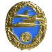  Germany army discharge goods pin badge NVA East Germany Air Force military insignia DDR country the family . army . chapter collar chapter military army thing 