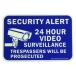 ��å������ץ졼�� 24 HOUR VIDEO SURVEILLANCE ������� ξ�̥ơ��� �߸� 0004776-0001